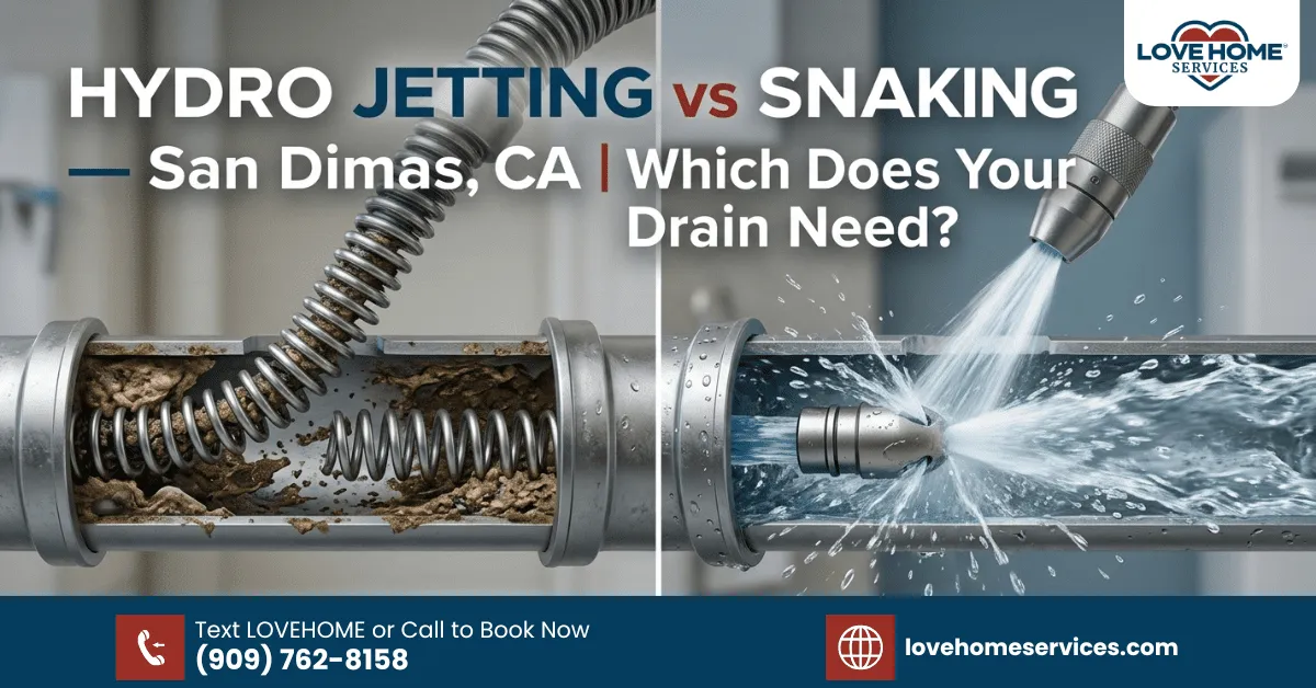 drain cleaning san dimas ca