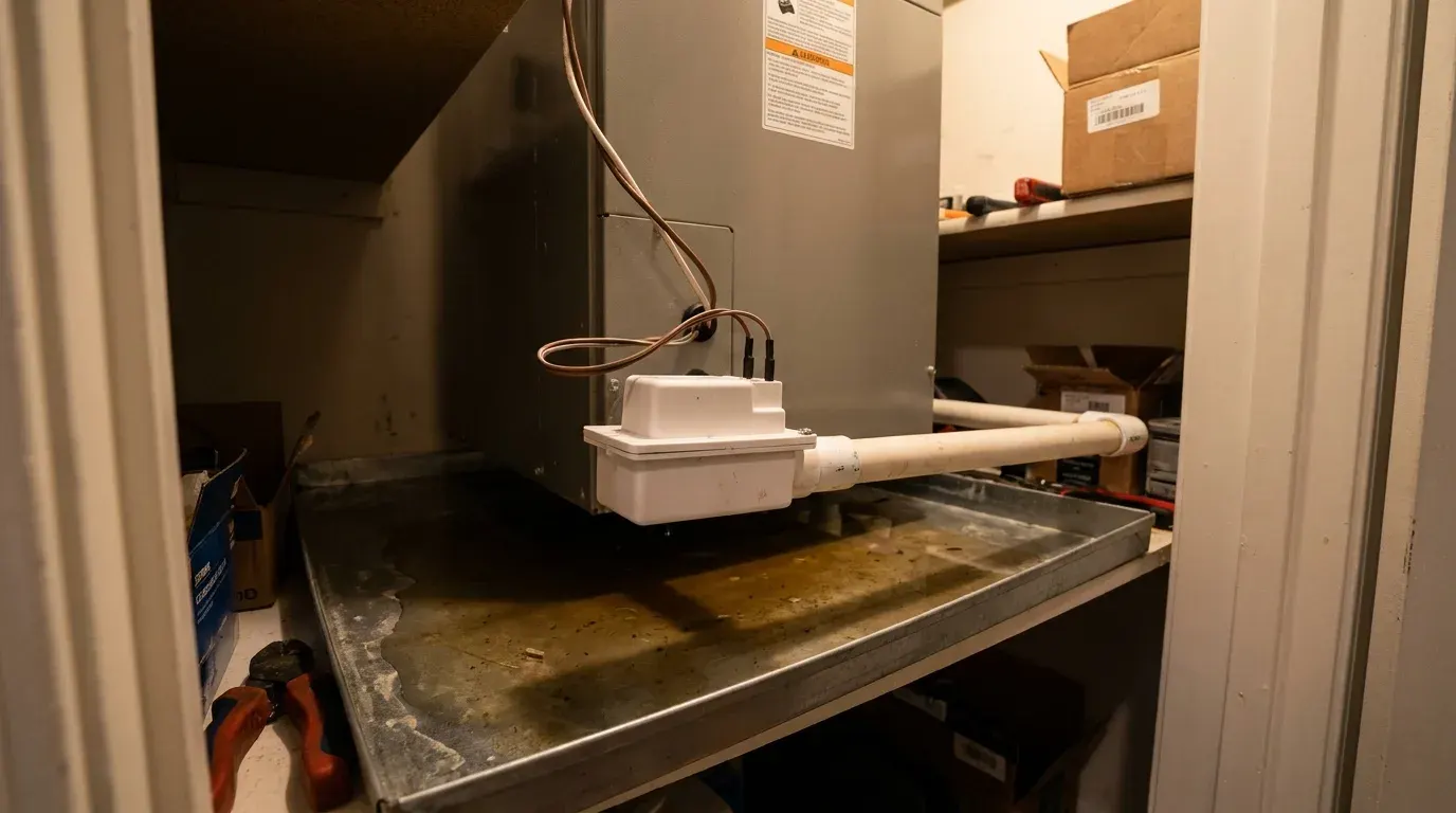 Look for a Tripped Float Switch